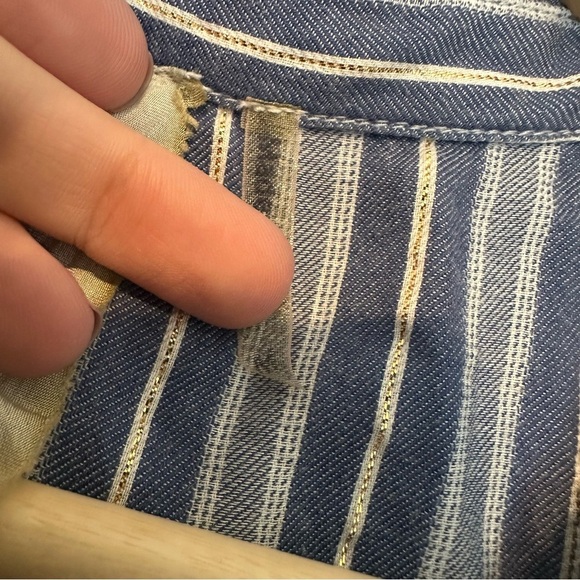 Aratta Silent Journey Anthropologie Embroidered Sleeveless Blouse Size Medium - Picture 7 of 9